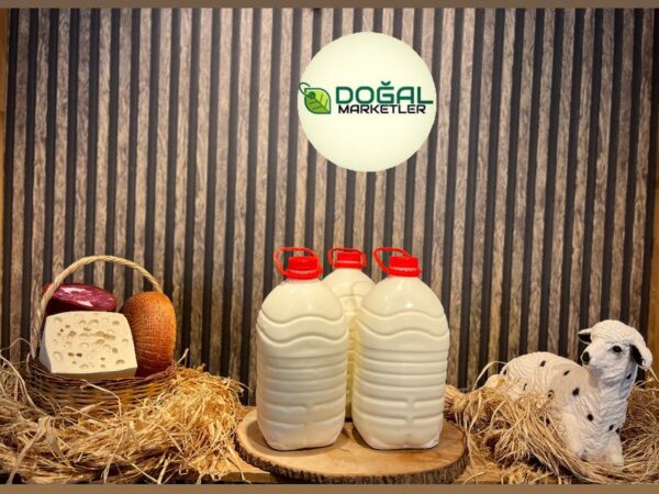 Organik Sertifikalı İnek Sütü- 5 Litre